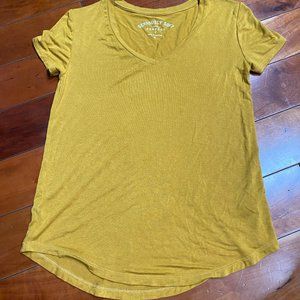 Aeropastale Yellow Short-Sleeve T-Shirt